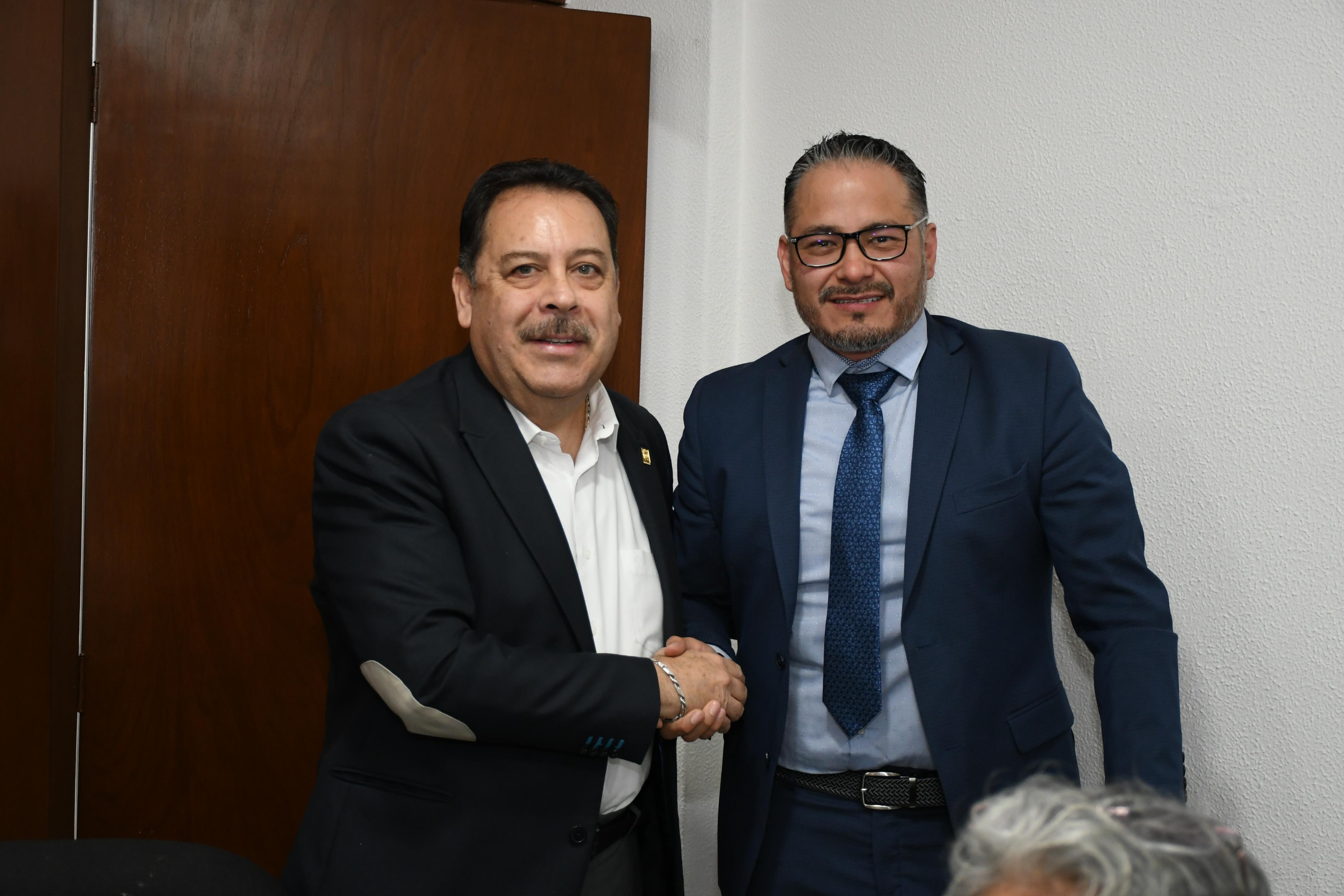 Visita compañeros de la Sección XXIX, San Luis Potosí
